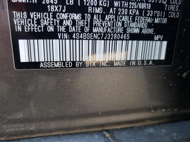 Photo 10 from auction – 2018 SUBARU OUTBACK 3. with VIN 4S4BSENC7J3280465