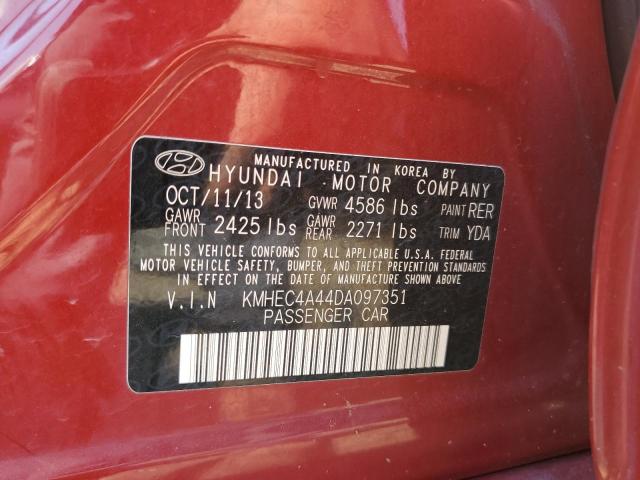 Photo 10 from auction – 2013 HYUNDAI SONATA HYB with VIN KMHEC4A44DA097351
