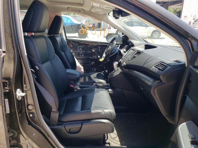 Photo 5 from auction – 2016 HONDA CR-V TOURI with VIN 5J6RM4H97GL081328
