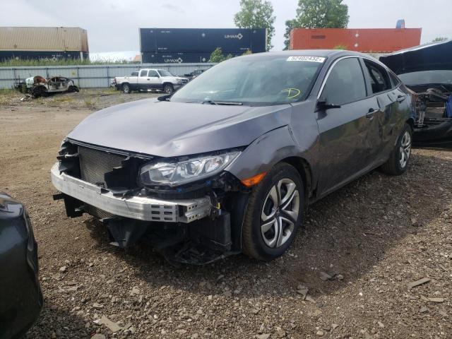 Photo 2 from auction – 2017 HONDA CIVIC LX with VIN 19XFC2F50HE065045