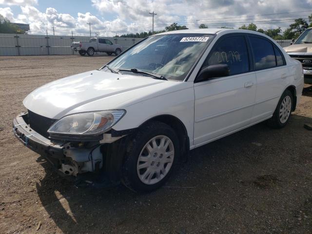 Photo 2 from auction – 2005 HONDA CIVIC LX with VIN 2HGES16565H609820