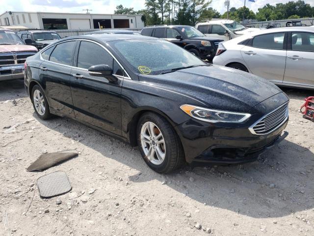FORD FUSION SE 2018 with VIN 3FA6P0HD2JR127059 - Photo from auction