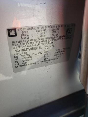 Photo 10 from auction – 2011 CADILLAC SRX PREMIU with VIN 3GYFNCEY9BS582181