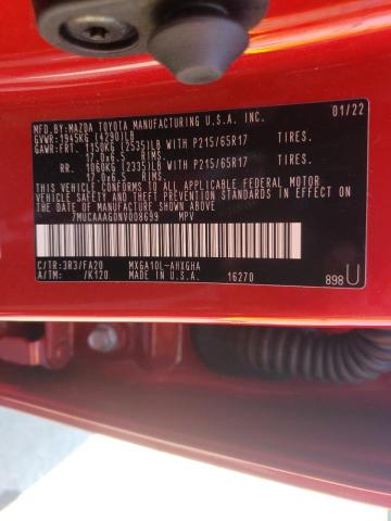 Photo 10 from auction – 2022 TOYOTA COROLLA CR with VIN 7MUCAAAG0NV008699