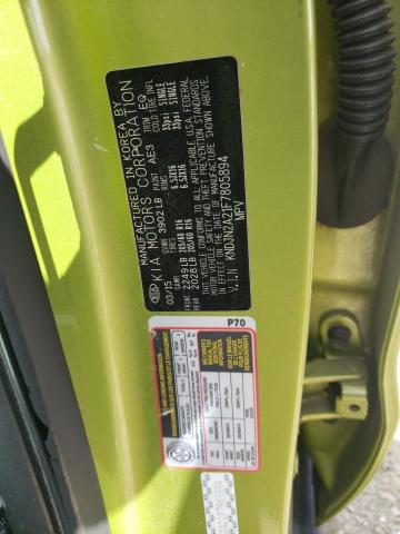 Photo 10 from auction – 2015 KIA SOUL with VIN KNDJN2A21F7805894