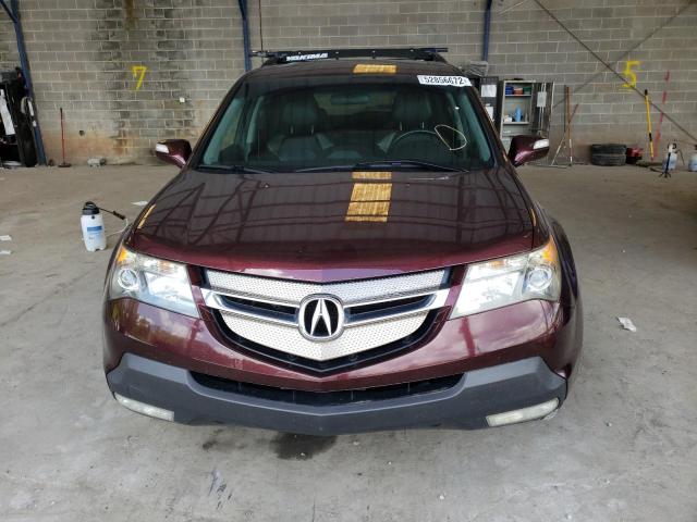 Photo 9 from auction – 2007 ACURA MDX TECHNO with VIN 2HNYD28307H500953