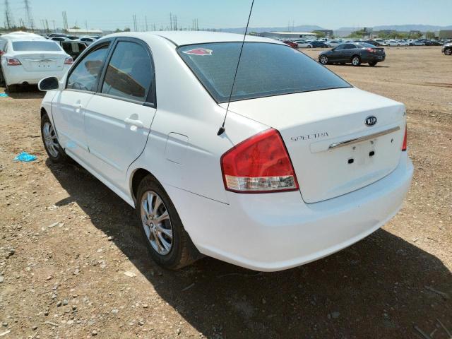 Photo 3 from auction – 2007 KIA SPECTRA EX with VIN KNAFE122075477697