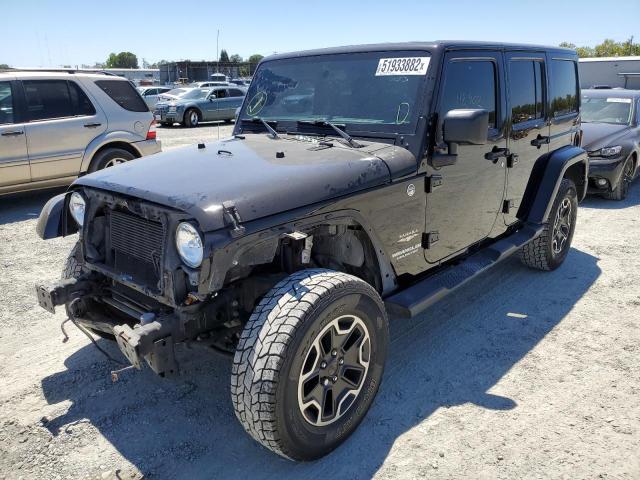 Photo 2 from auction – 2015 JEEP WRANGLER U with VIN 1C4BJWEG1FL718548