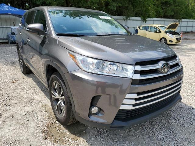 TOYOTA HIGHLANDER 2017 with VIN 5TDZZRFH4HS218529 - Photo from auction
