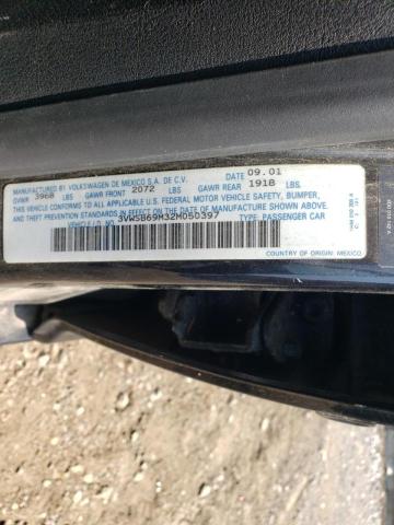 Photo 10 from auction – 2002 VOLKSWAGEN JETTA GLS with VIN 3VWSB69M32M050397