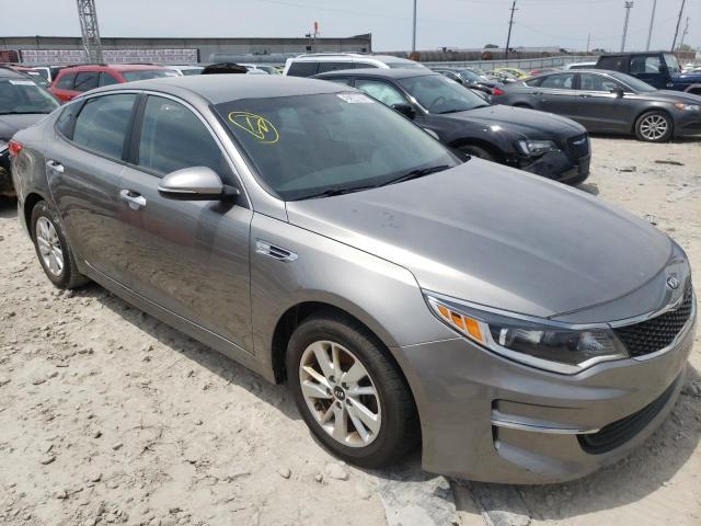 KIA OPTIMA LX 2016 with VIN 5XXGT4L39GG100240 - Photo from auction