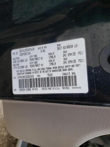 Photo 10 from auction – 2003 DODGE RAM 1500 S with VIN 1D7HA18N13S351018