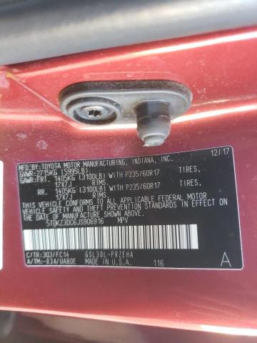 Photo 10 from auction – 2018 TOYOTA SIENNA LE with VIN 5TDKZ3DC6JS906916