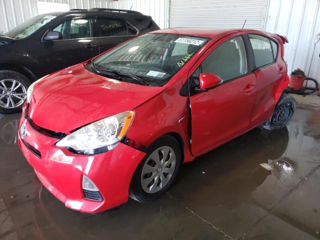 Photo 2 from auction – 2012 TOYOTA PRIUS C with VIN JTDKDTB35C1526791