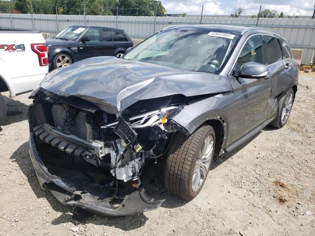 Photo 2 from auction – 2021 INFINITI QX50 ESSEN with VIN 3PCAJ5CB4MF111461