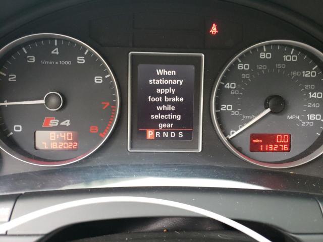 Photo 8 from auction – 2004 AUDI S4 with VIN WAUPL68EX4A117669