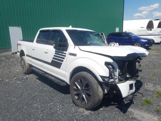 FORD F150 SUPER 2018 with VIN 1FTFW1E53JFB34535 - Photo from auction