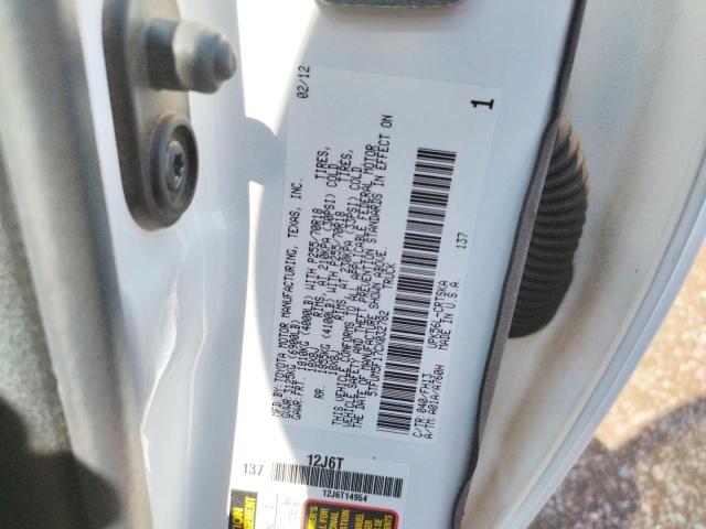Photo 10 from auction – 2012 TOYOTA TUNDRA DOU with VIN 5TFUM5F17CX032782