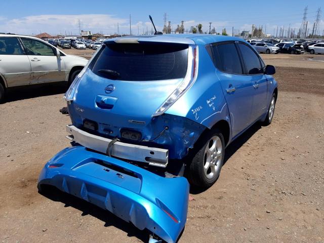 Photo 4 from auction – 2011 NISSAN LEAF SV with VIN JN1AZ0CP9BT003406