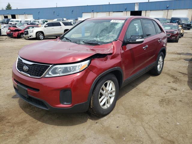 Photo 2 from auction – 2014 KIA SORENTO LX with VIN 5XYKT3A63EG509148