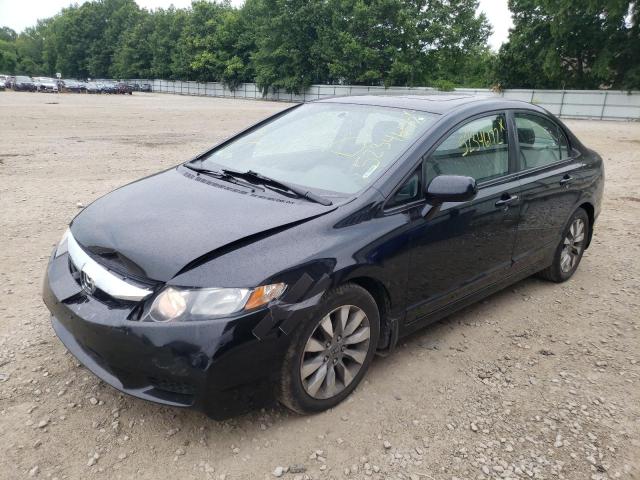 Photo 2 from auction – 2010 HONDA CIVIC EX with VIN 19XFA1F86AE042787