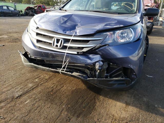 Photo 9 from auction – 2013 HONDA CR-V LX with VIN 2HKRM4H38DH658482
