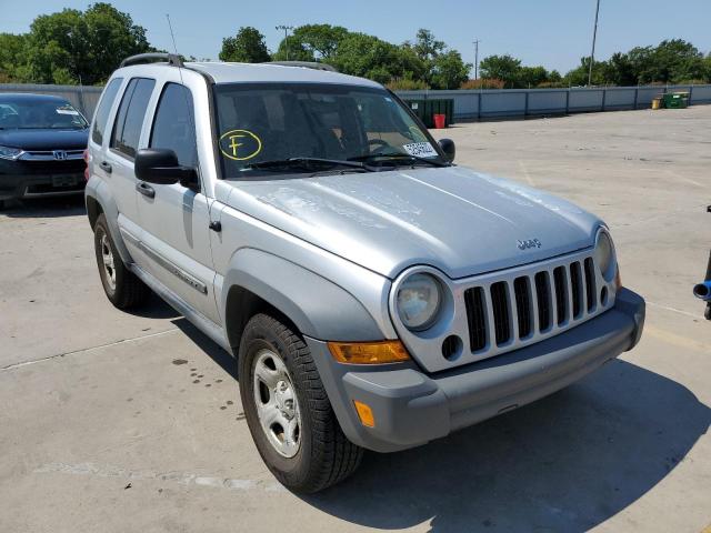 JEEP LIBERTY SP 2007 with VIN 1J8GL48K07W536093 - Photo from auction