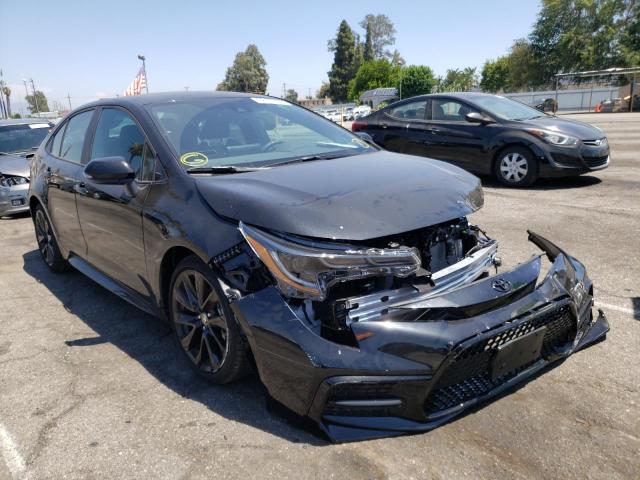 TOYOTA COROLLA SE 2022 with VIN 5YFS4MCE4NP117928 - Photo from auction