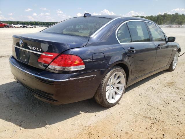 Photo 4 from auction – 2006 BMW 750 LI with VIN WBAHN83536DT61828