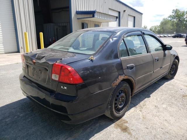 Photo 4 from auction – 2005 HONDA CIVIC LX with VIN 2HGES15565H616798