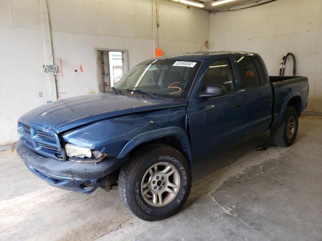 Photo 2 from auction – 2003 DODGE DAKOTA QUA with VIN 1D7HG38N33S331119