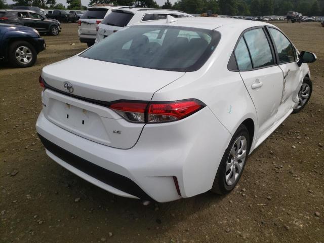 Photo 4 from auction – 2021 TOYOTA COROLLA LE with VIN 5YFEPMAEXMP212371