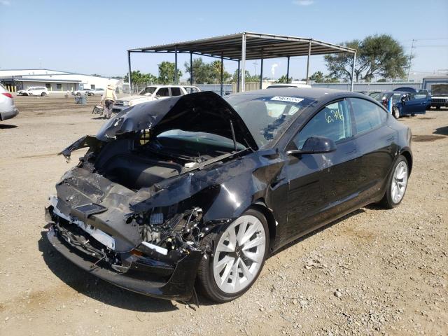 Photo 2 from auction – 2022 TESLA MODEL 3 with VIN 5YJ3E1EA3NF191122