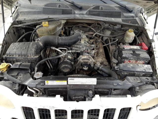 Photo 7 from auction – 2007 JEEP LIBERTY SP with VIN 1J4GL48K77W632448
