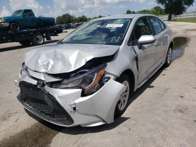 Photo 2 from auction – 2022 TOYOTA COROLLA LE with VIN 5YFEPMAE5NP289859