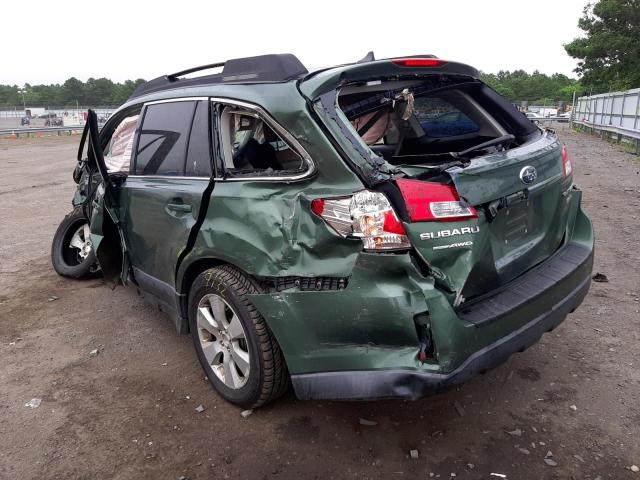 Photo 3 from auction – 2011 SUBARU OUTBACK 3. with VIN 4S4BRDLC3B2356943