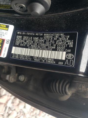 Photo 10 from auction – 2019 TOYOTA COROLLA L with VIN 2T1BURHE2KC200226