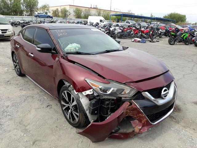 NISSAN MAXIMA 3.5 2017 with VIN 1N4AA6AP1HC425288 - Photo from auction