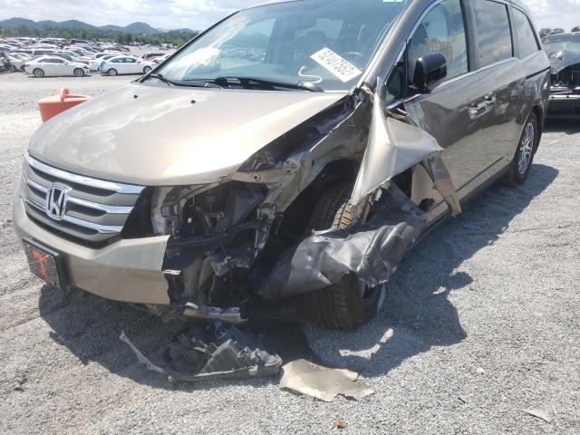 Photo 9 from auction – 2013 HONDA ODYSSEY EX with VIN 5FNRL5H60DB060629