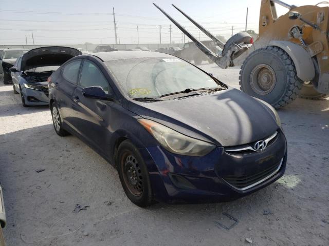 HYUNDAI ELANTRA GL 2011 with VIN 5NPDH4AE7BH010137 - Photo from auction