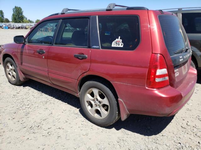 Photo 9 from auction – 2003 SUBARU FORESTER 2 with VIN JF1SG65633H726726