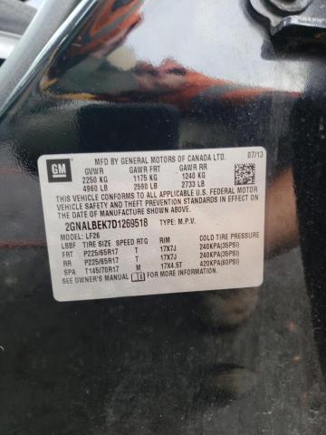 Photo 10 from auction – 2013 CHEVROLET EQUINOX LS with VIN 2GNALBEK7D1269518
