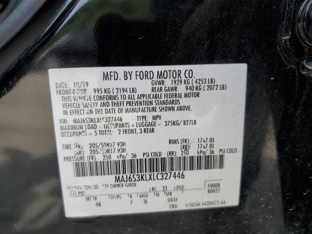 Photo 10 from auction – 2020 FORD ECOSPORT T with VIN MAJ6S3KLXLC327446
