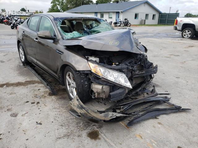 KIA OPTIMA LX 2014 with VIN 5XXGM4A75EG331488 - Photo from auction