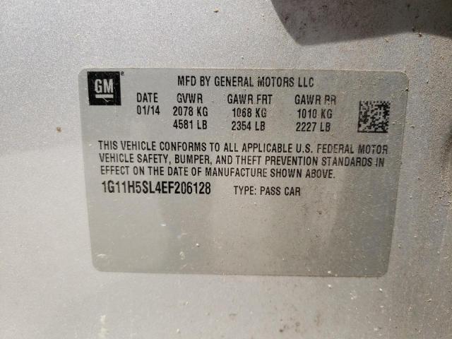 Photo 10 from auction – 2014 CHEVROLET MALIBU LTZ with VIN 1G11H5SL4EF206128