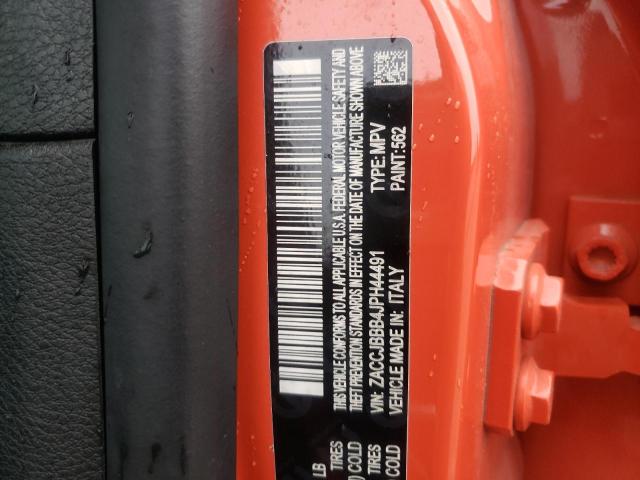 Photo 10 from auction – 2018 JEEP RENEGADE L with VIN ZACCJBBB4JPH44491