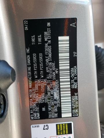 Photo 10 from auction – 2022 LEXUS RX 350 with VIN 2T2HZMAAXNC245761