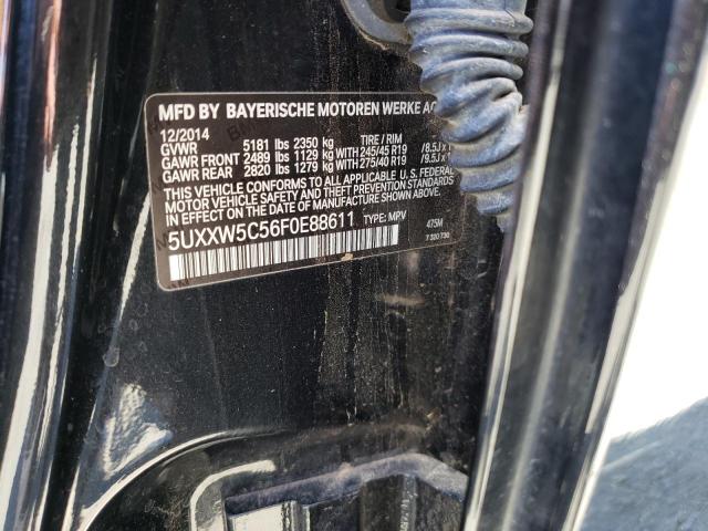 Photo 10 from auction – 2015 BMW X4 XDRIVE3 with VIN 5UXXW5C56F0E88611