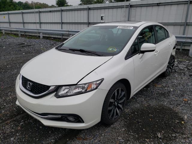 Photo 2 from auction – 2015 HONDA CIVIC EXL with VIN 19XFB2F94FE265851
