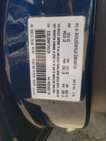 Photo 10 from auction – 2000 CHRYSLER SEBRING JX with VIN 3C3EL55H6YT243128